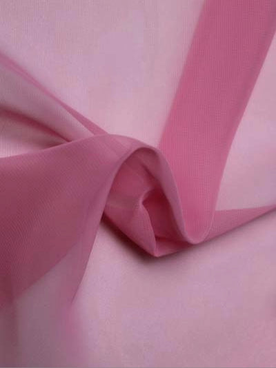 Rose Poly Chiffon - P58