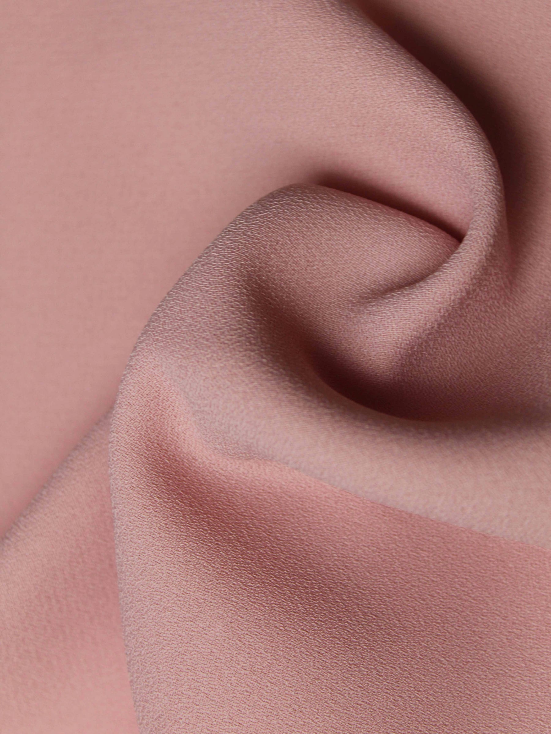 Light Rose M/Wt Poly Crepe - P59
