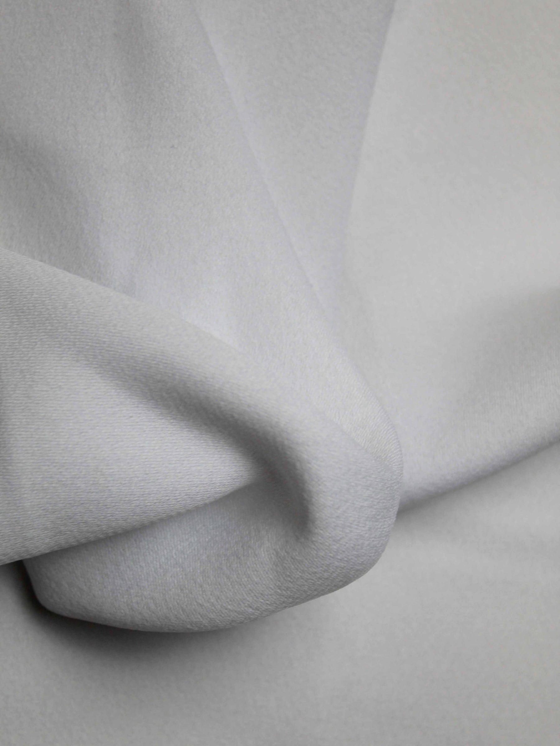 White M/Wt Poly Crepe - P59