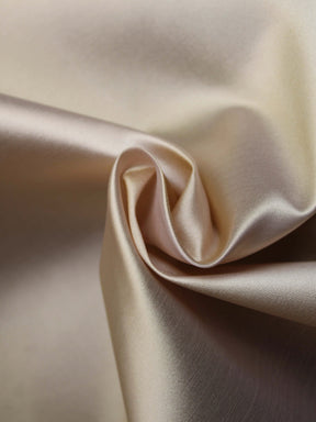 Champagne/Gold Silk Blend Organza Taffeta - P607