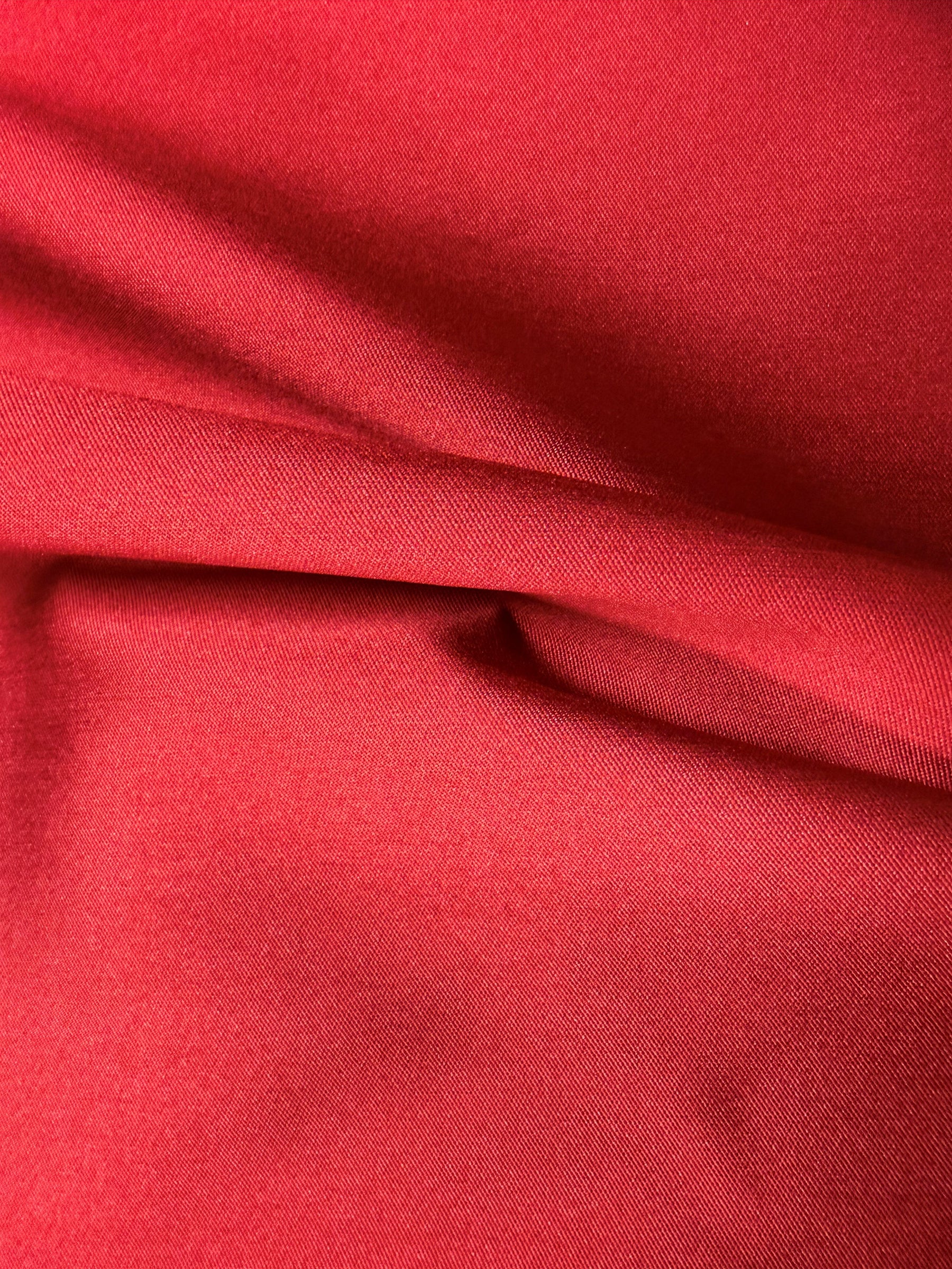 Red and Purple Double Sided Silk Blend Soft Mikado - P608