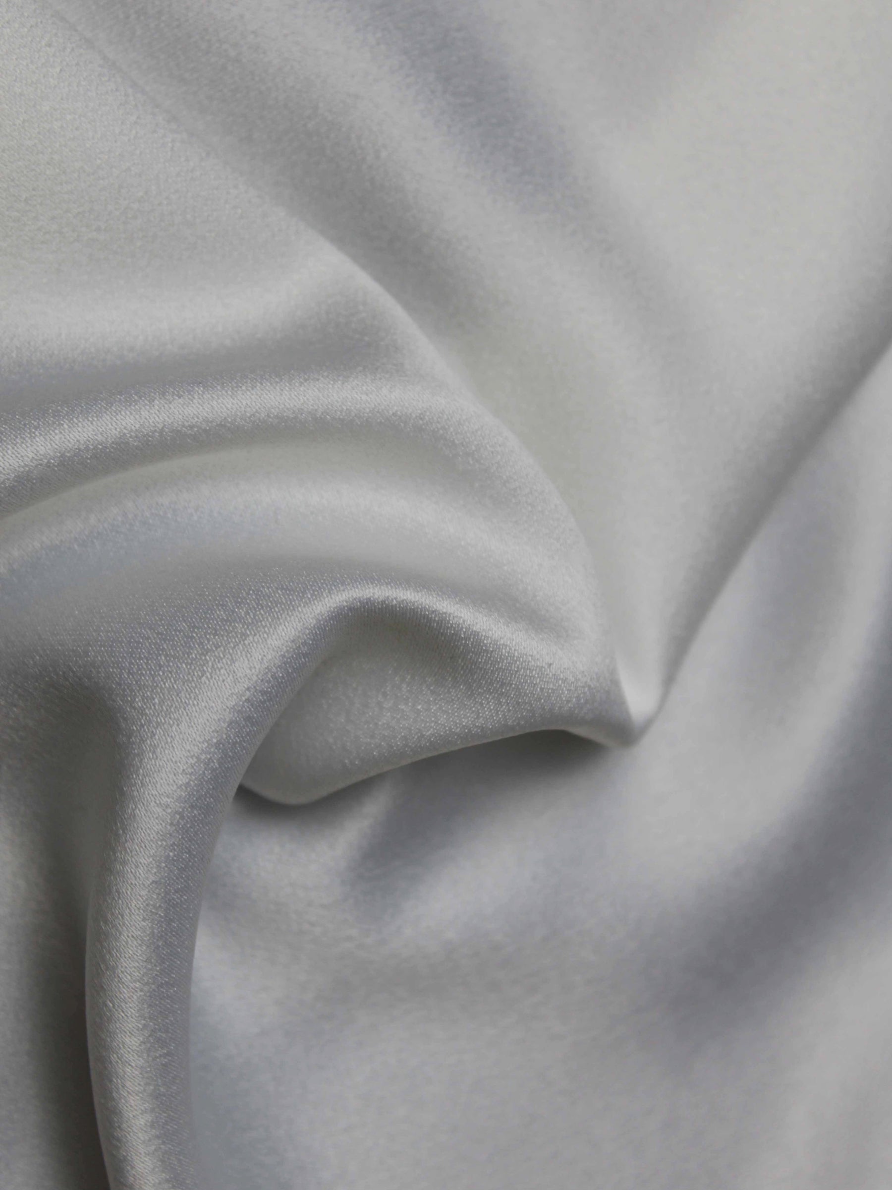Ivory Polyester Satin Backed Crepe - P60
