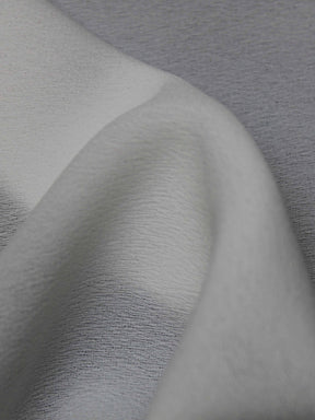 White Poly Georgette - P62