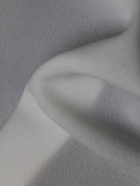 White Poly Georgette - P62