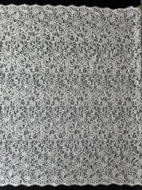 Ivory Corded Lace - P633