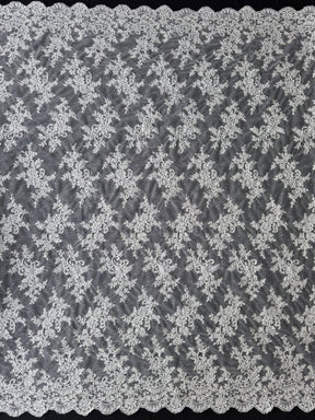 Ivory Corded Lace - P637