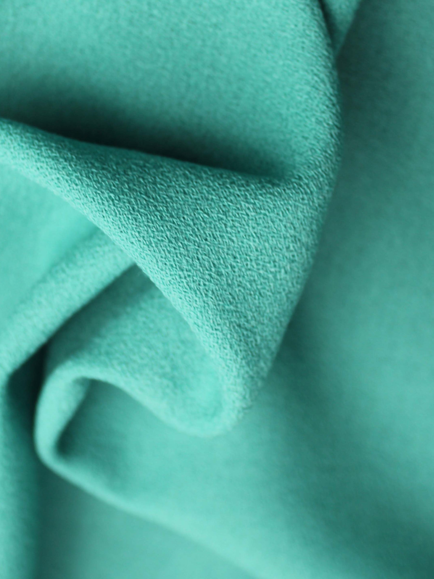 Green 1540 Italian Wool Crepe - P640