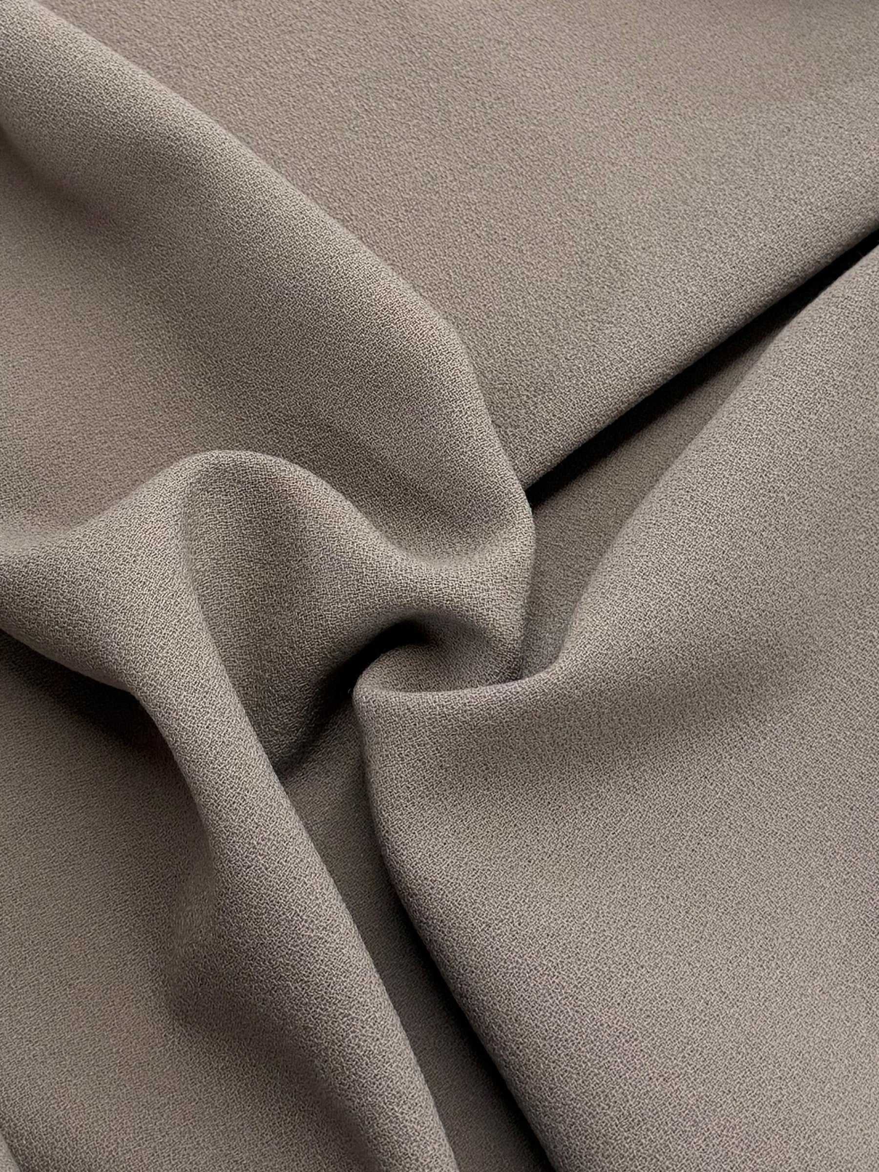 Mink Italian Wool Crepe - P640