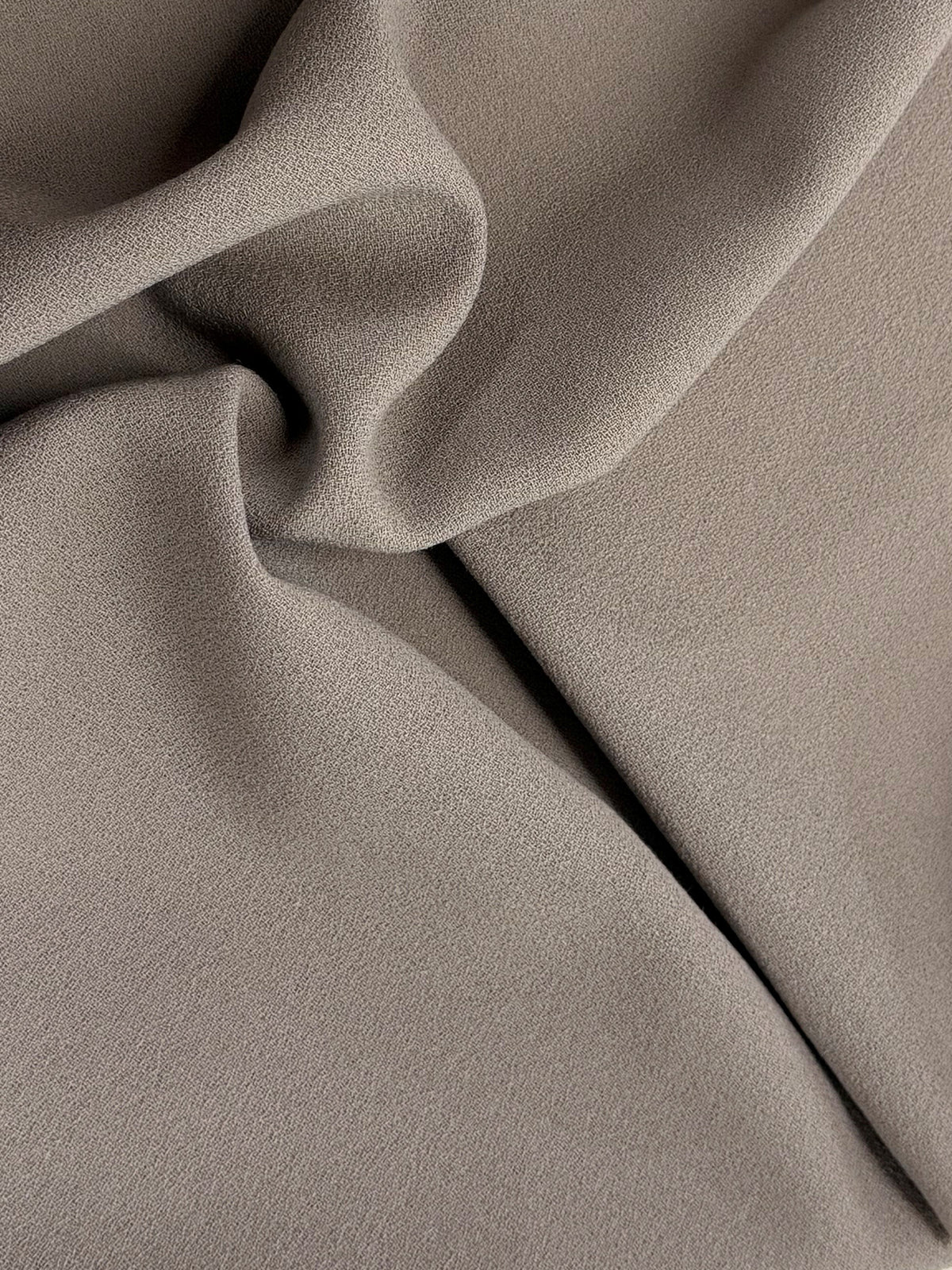 Mink Italian Wool Crepe - P640