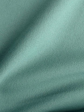 Misty Green Italian Wool Crepe - P640