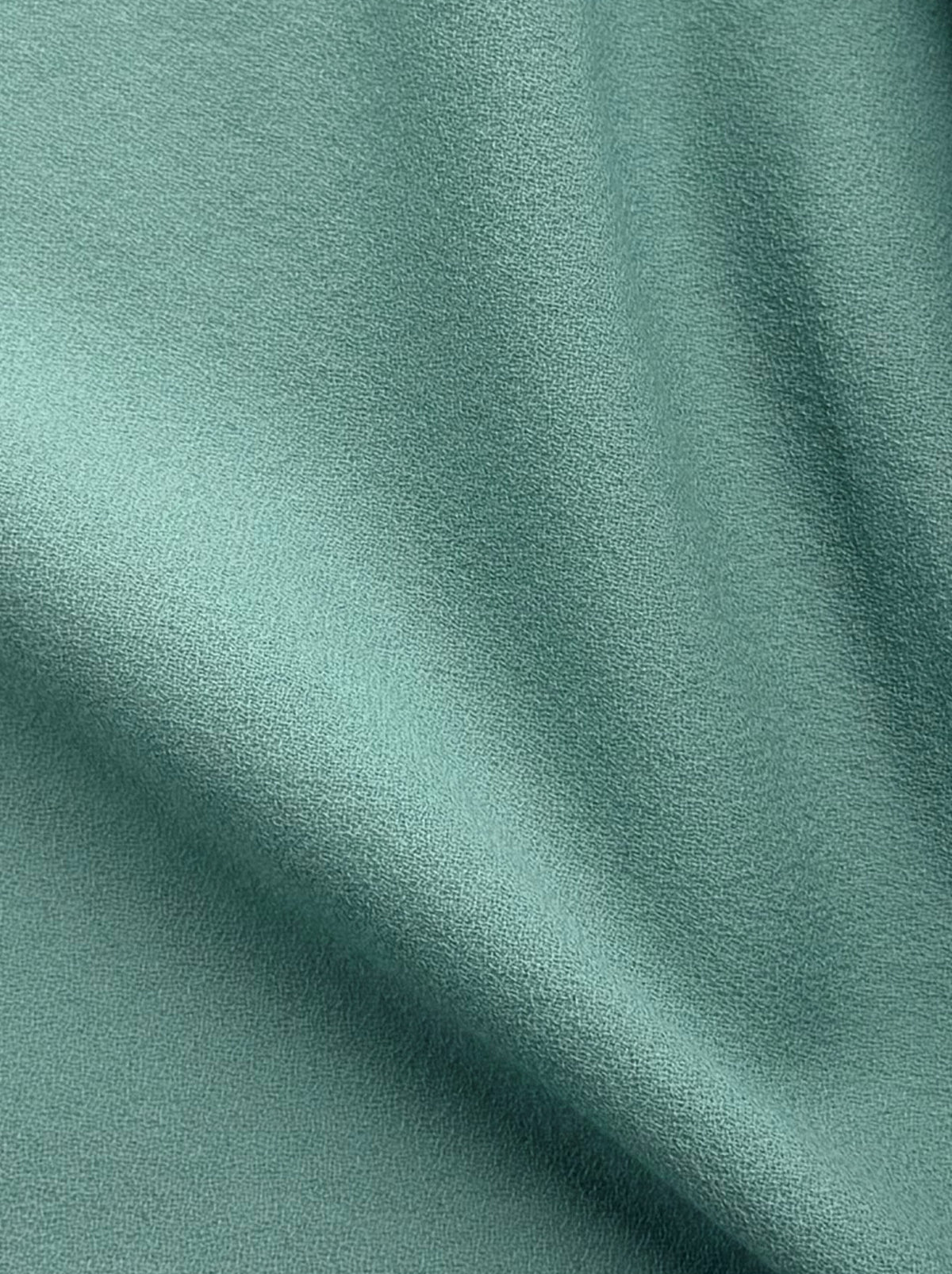 Misty Green Italian Wool Crepe - P640