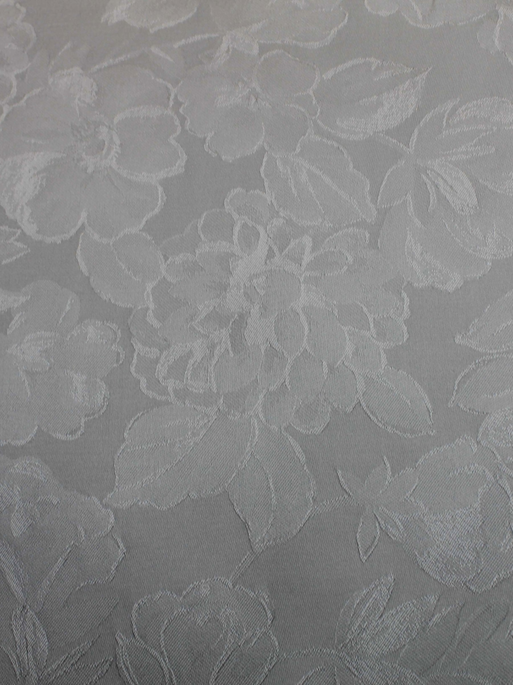 Pale Ivory Poly Silk Jacquard - P665