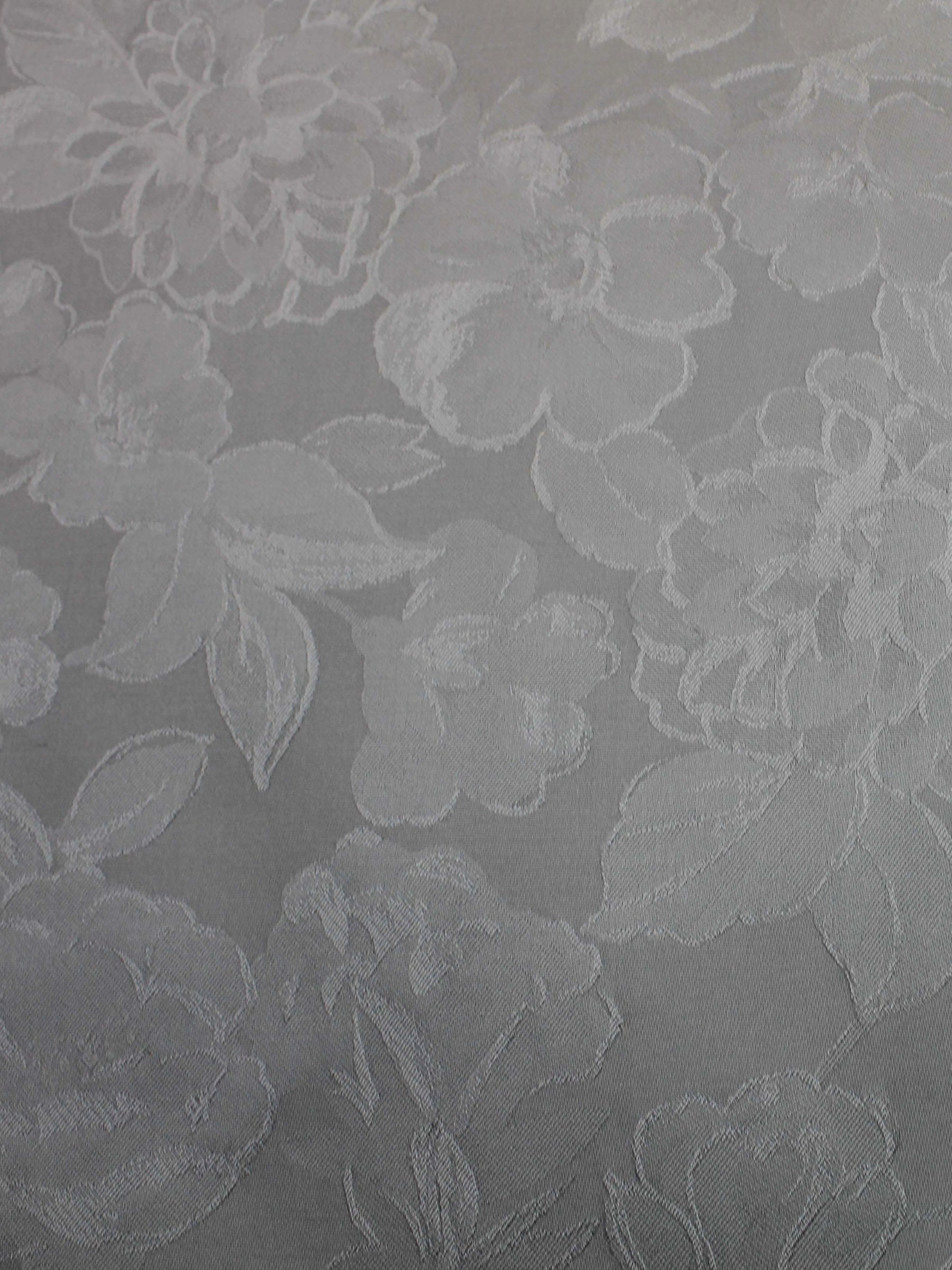Pale Ivory Poly Silk Jacquard - P665