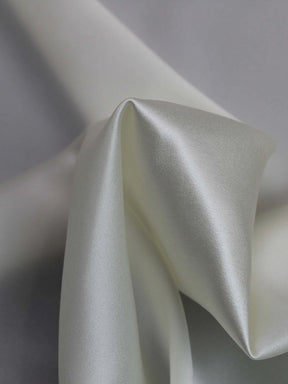 Pale Ivory Silk Lycra Satin - P747
