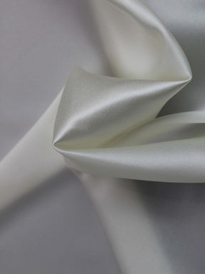 Pale Ivory Silk Lycra Satin - P747