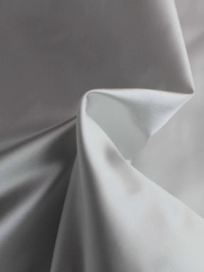 Pale Ivory Silk Blend Duchess Satin - P752