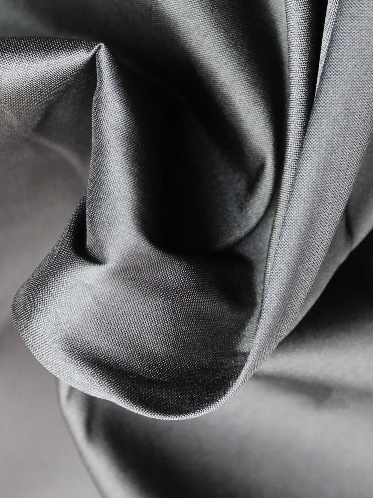 Black Polyester Taffeta - P75