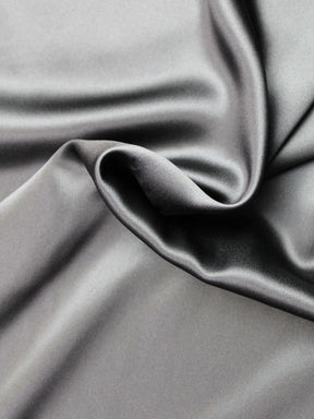 Black Silk Satin - P761