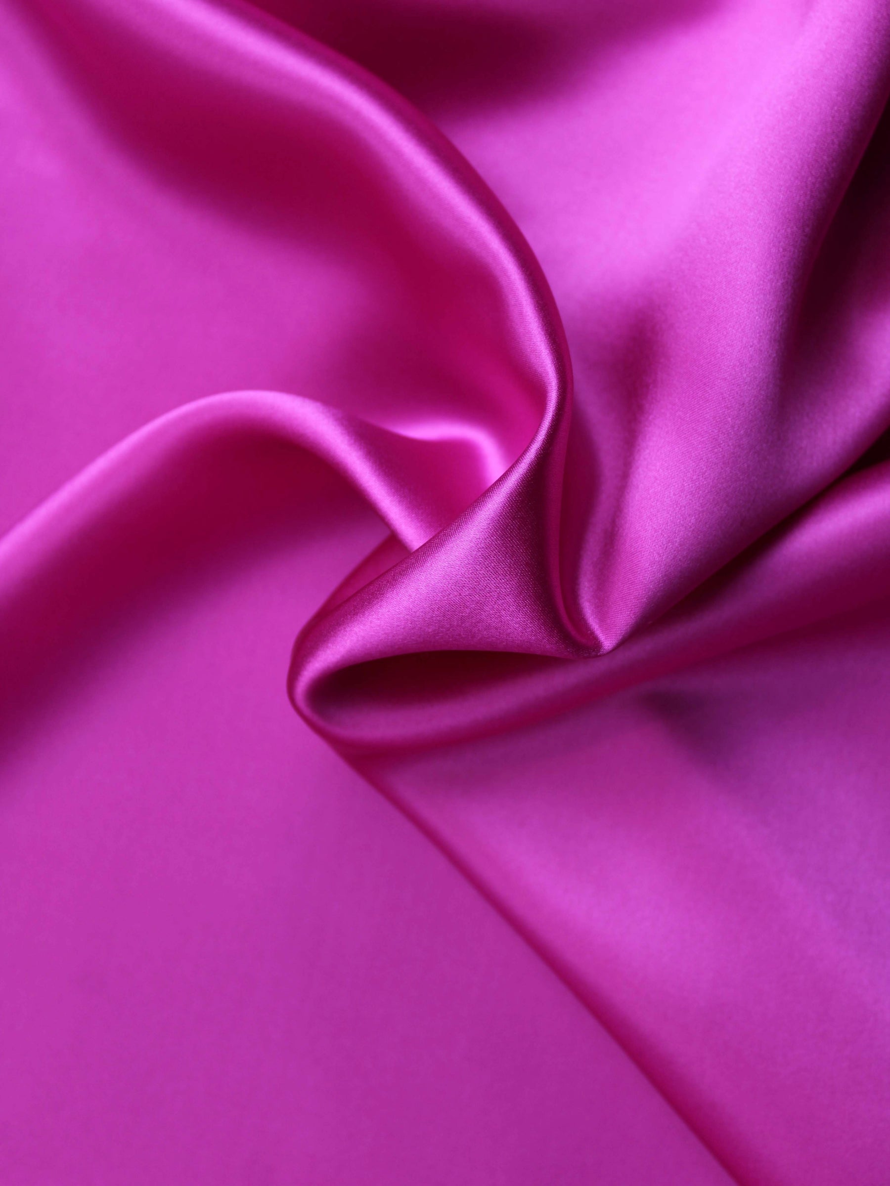 Cerise Silk Satin - P761