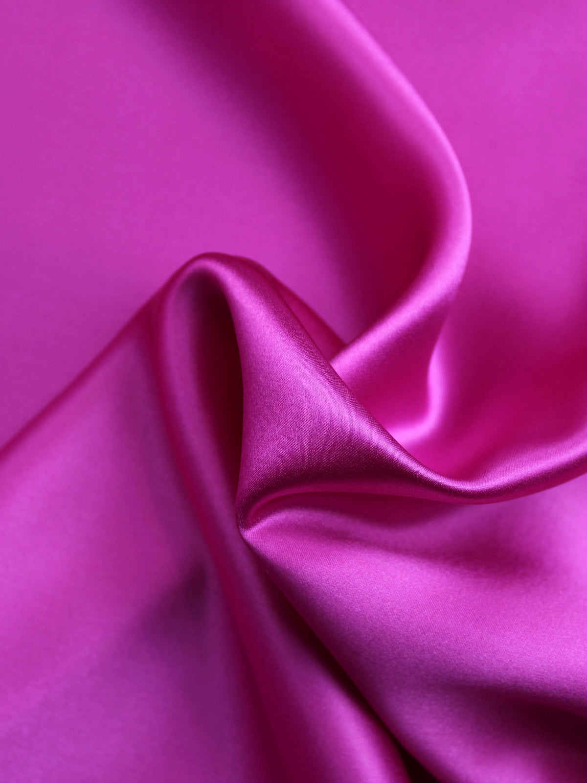 Cerise Silk Satin - P761