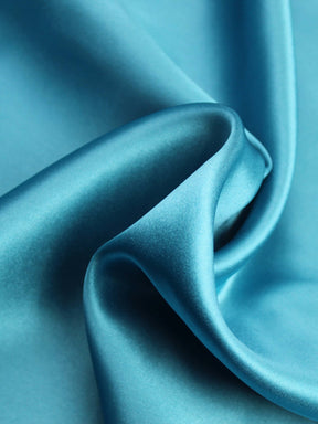 Teal Silk Satin - P761