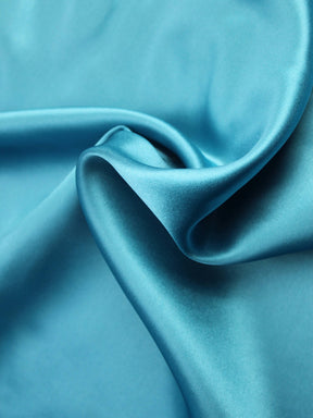 Teal Silk Satin - P761
