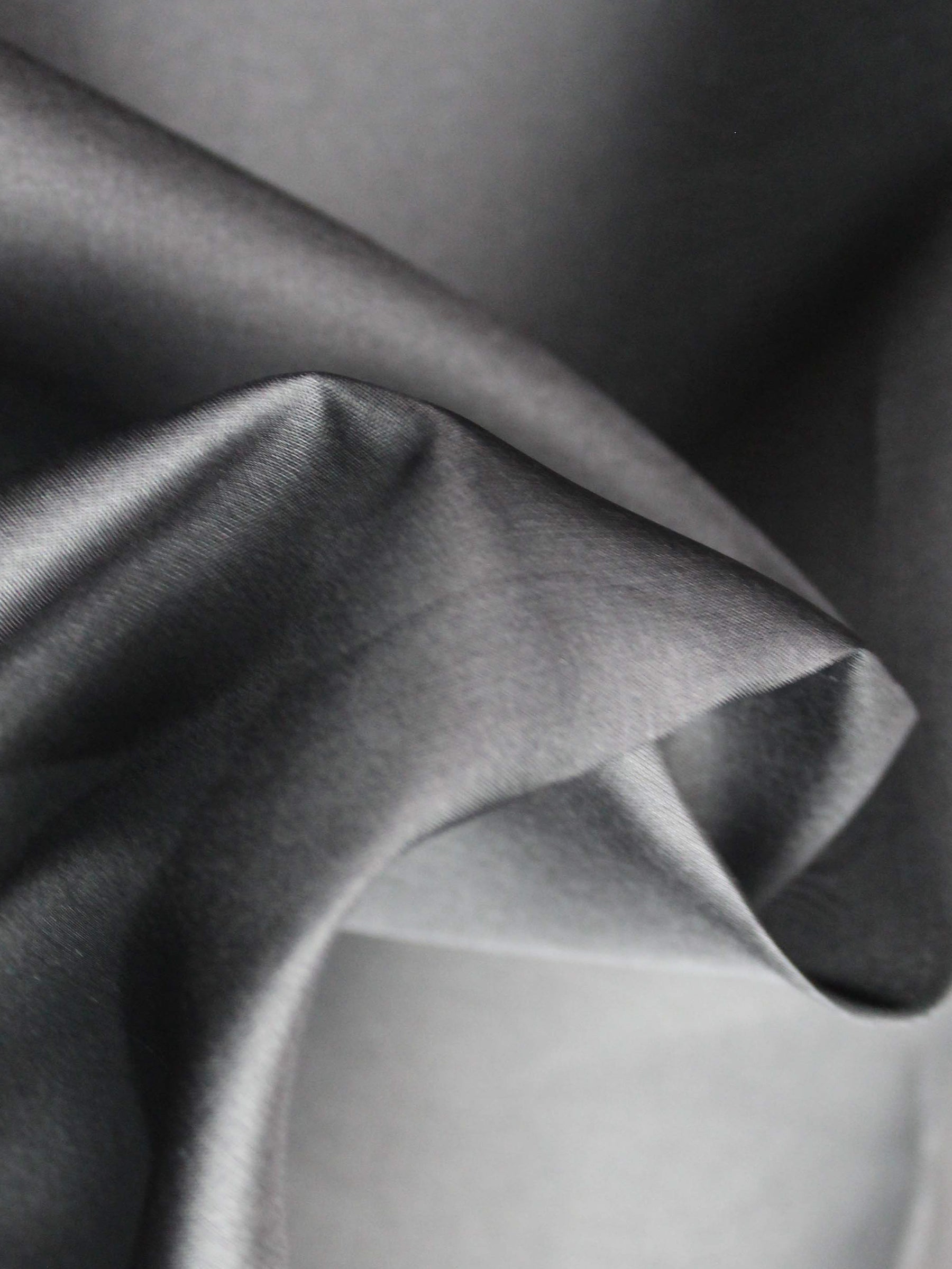 Black Silk Organza - P769