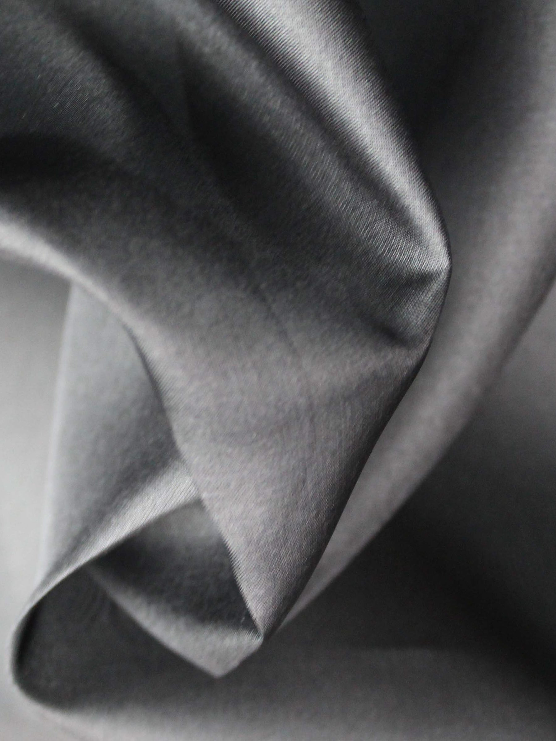 Black Silk Organza - P769