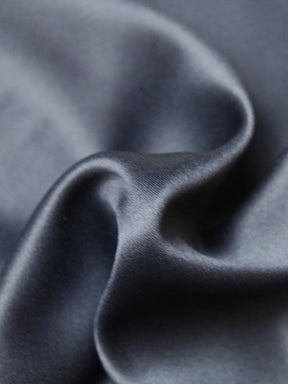 Navy Polyester Soft Satin - Trust (P77)
