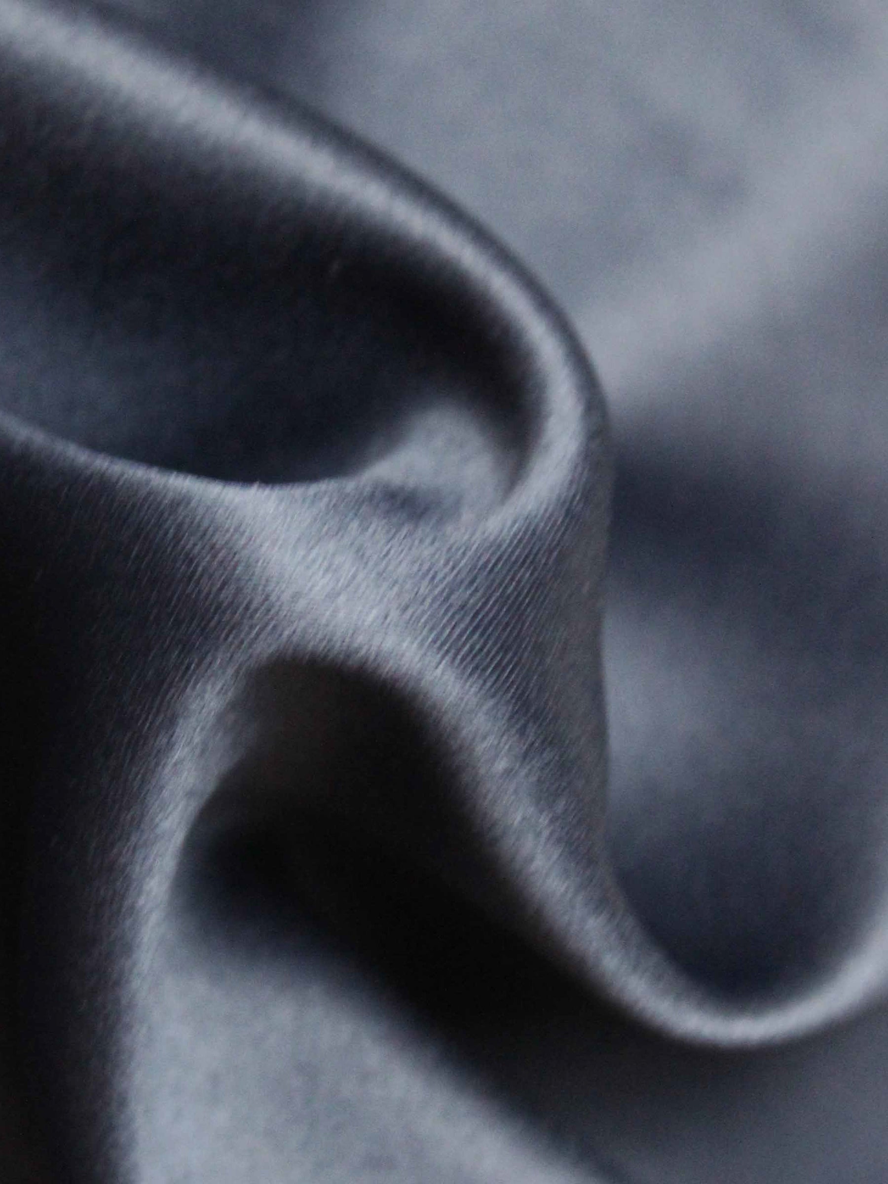 Navy Polyester Soft Satin - Trust (P77)