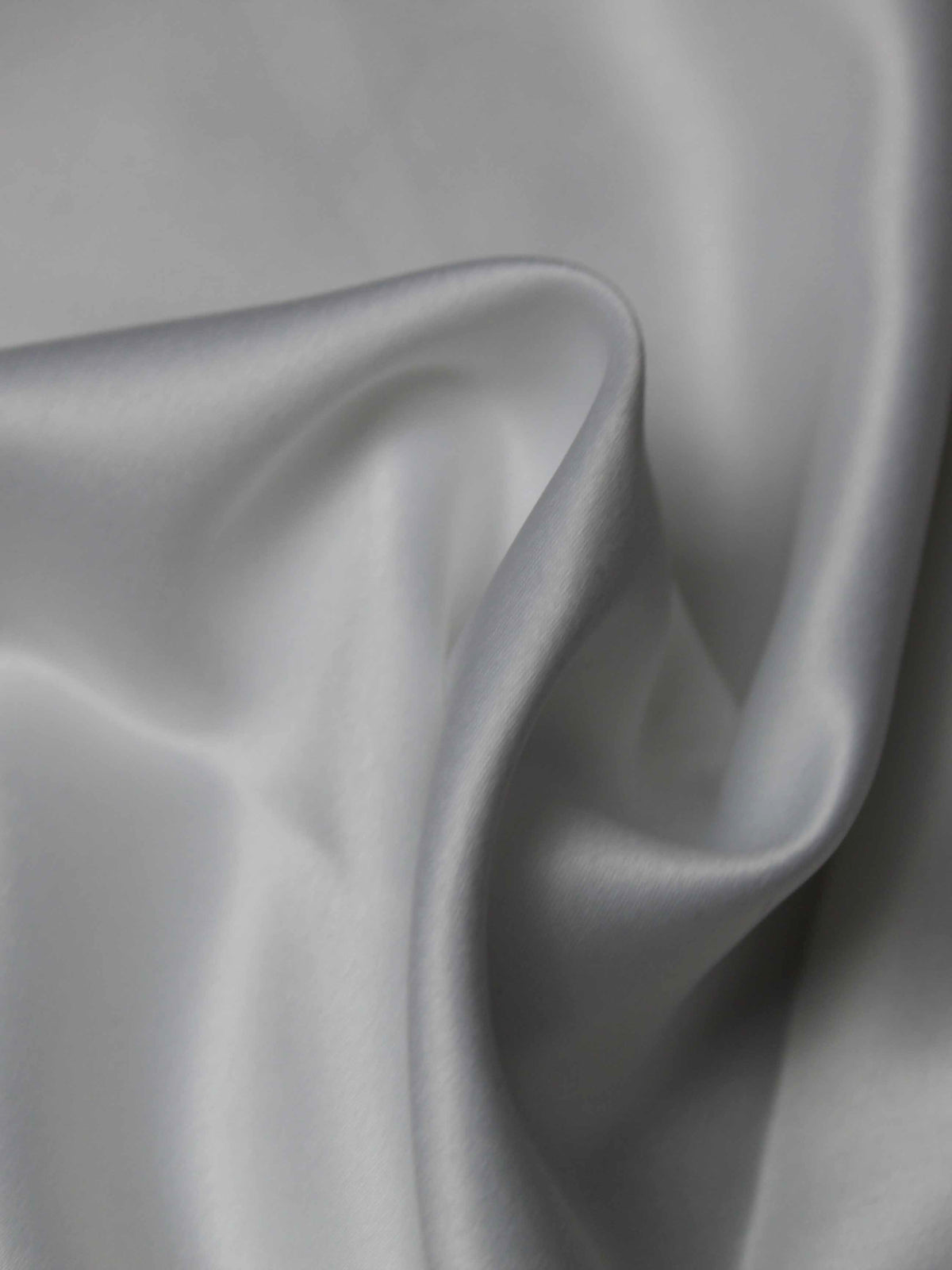 White Polyester Soft Satin - Trust (P77)