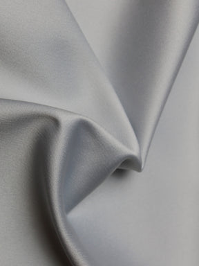Silver Polyester Lycra Duchess Satin - P83