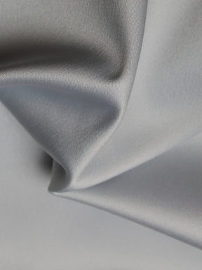 Silver Polyester Lycra Duchess Satin - P83
