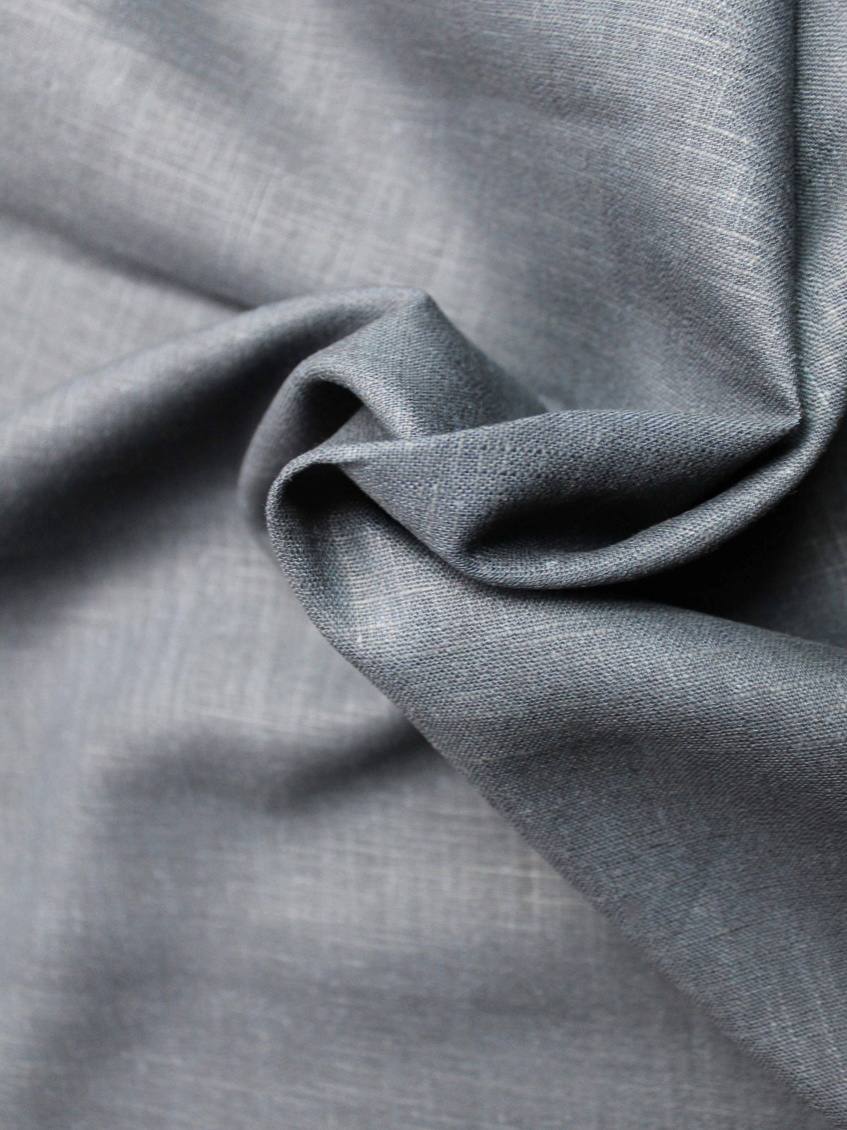 Navy 100% Linen - P90