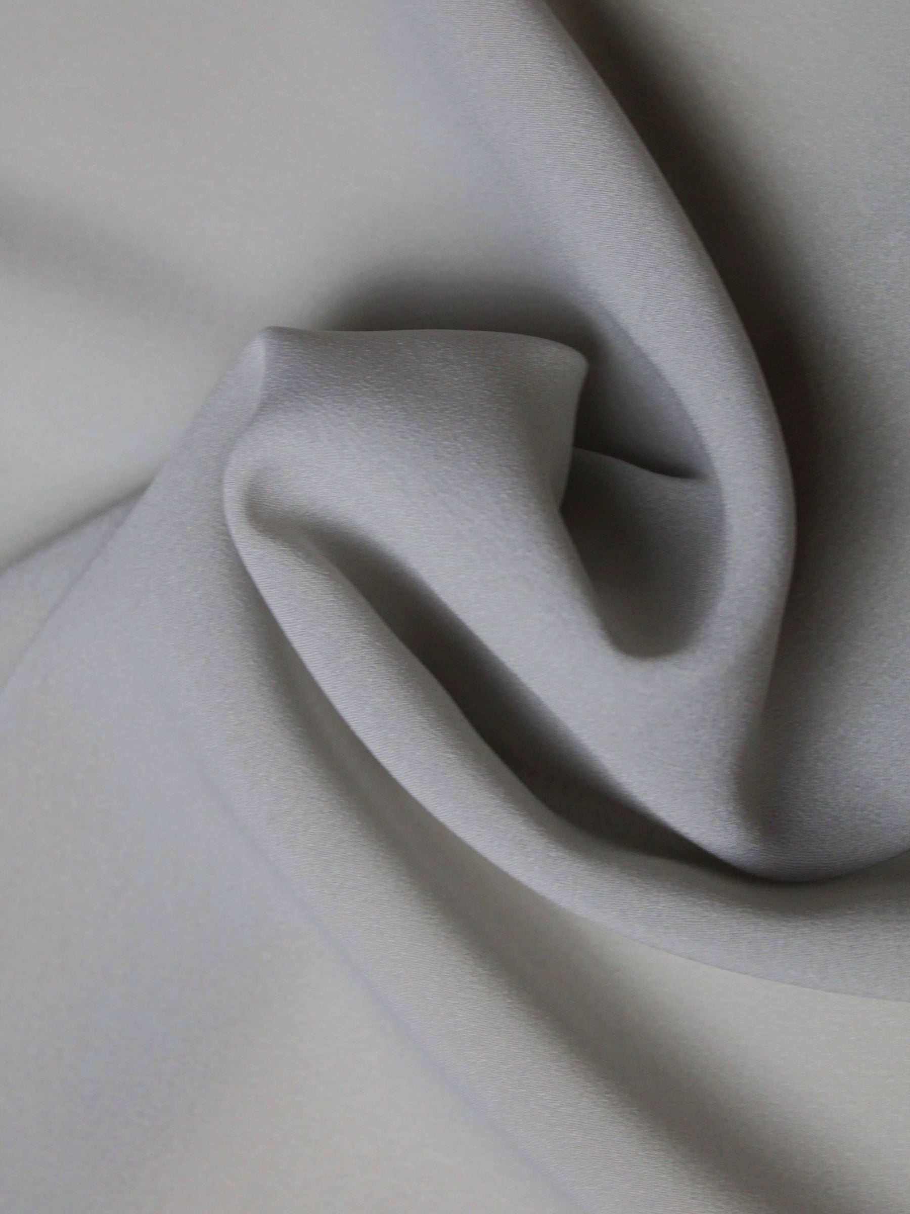 Gunmetal (61) Poly Georgette - P93