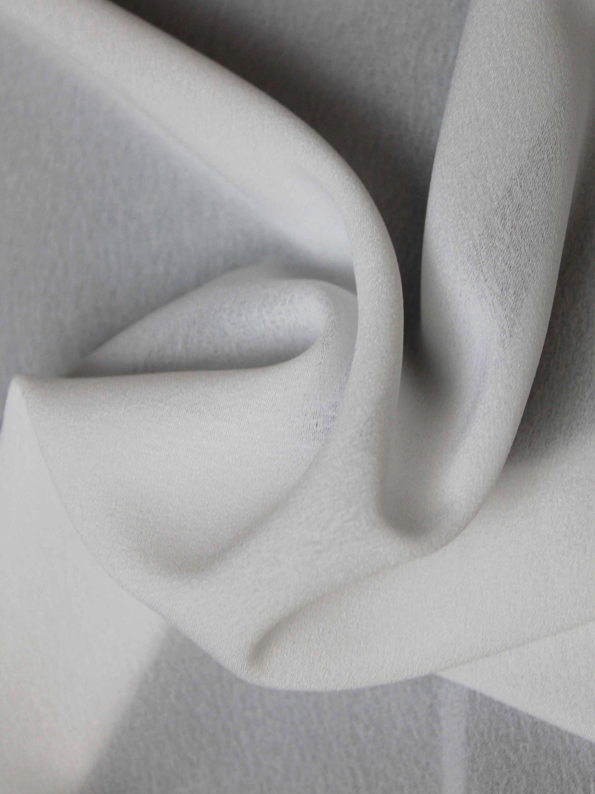 White (50) Poly Georgette - P93