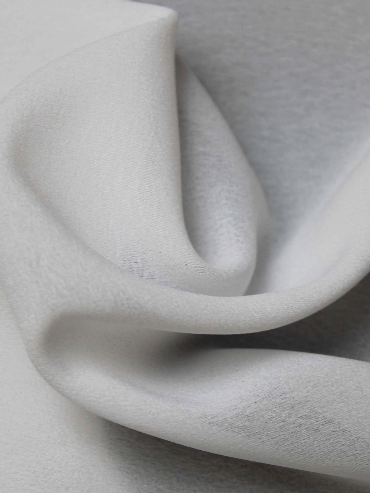 White (50) Poly Georgette - P93