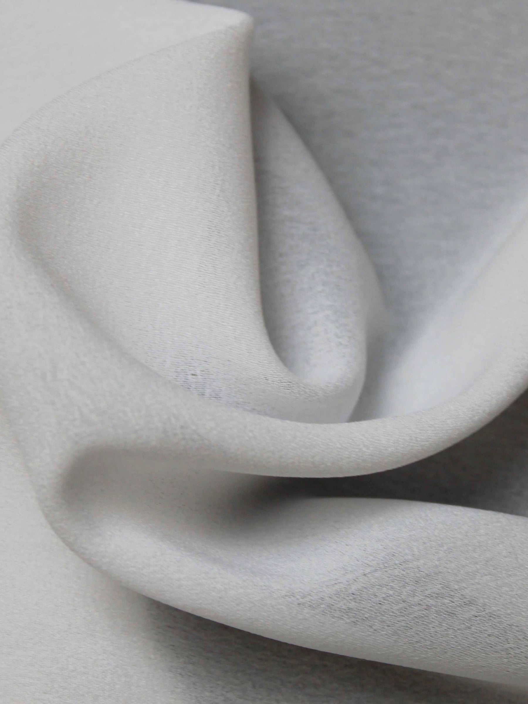 White (50) Poly Georgette - P93