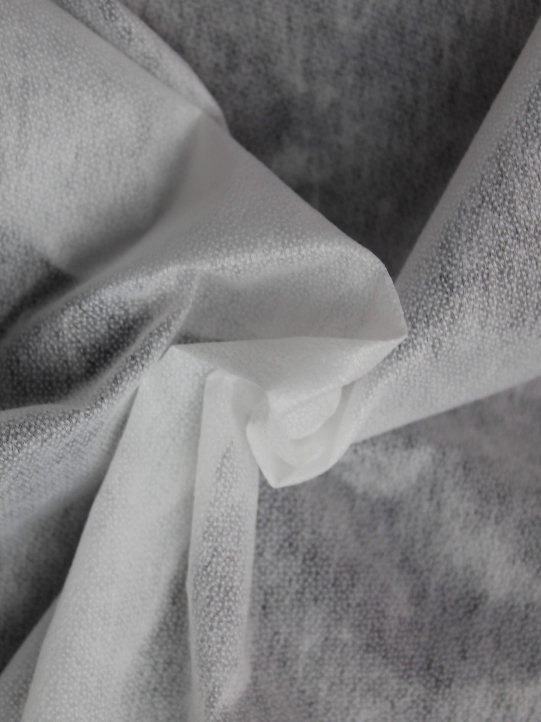 White Woven Iron on Interlining - P974