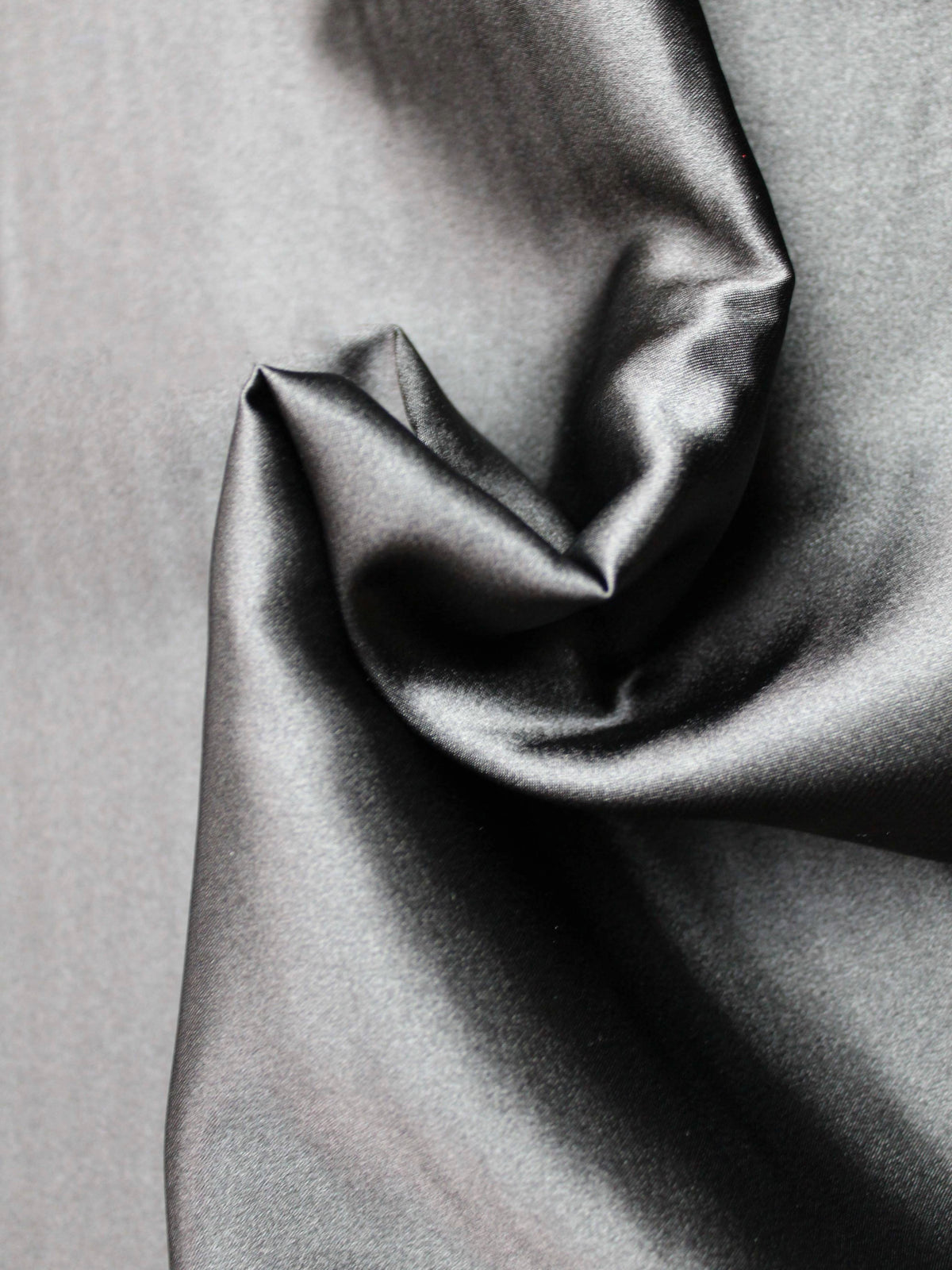 Black Poly Satin - PB1005