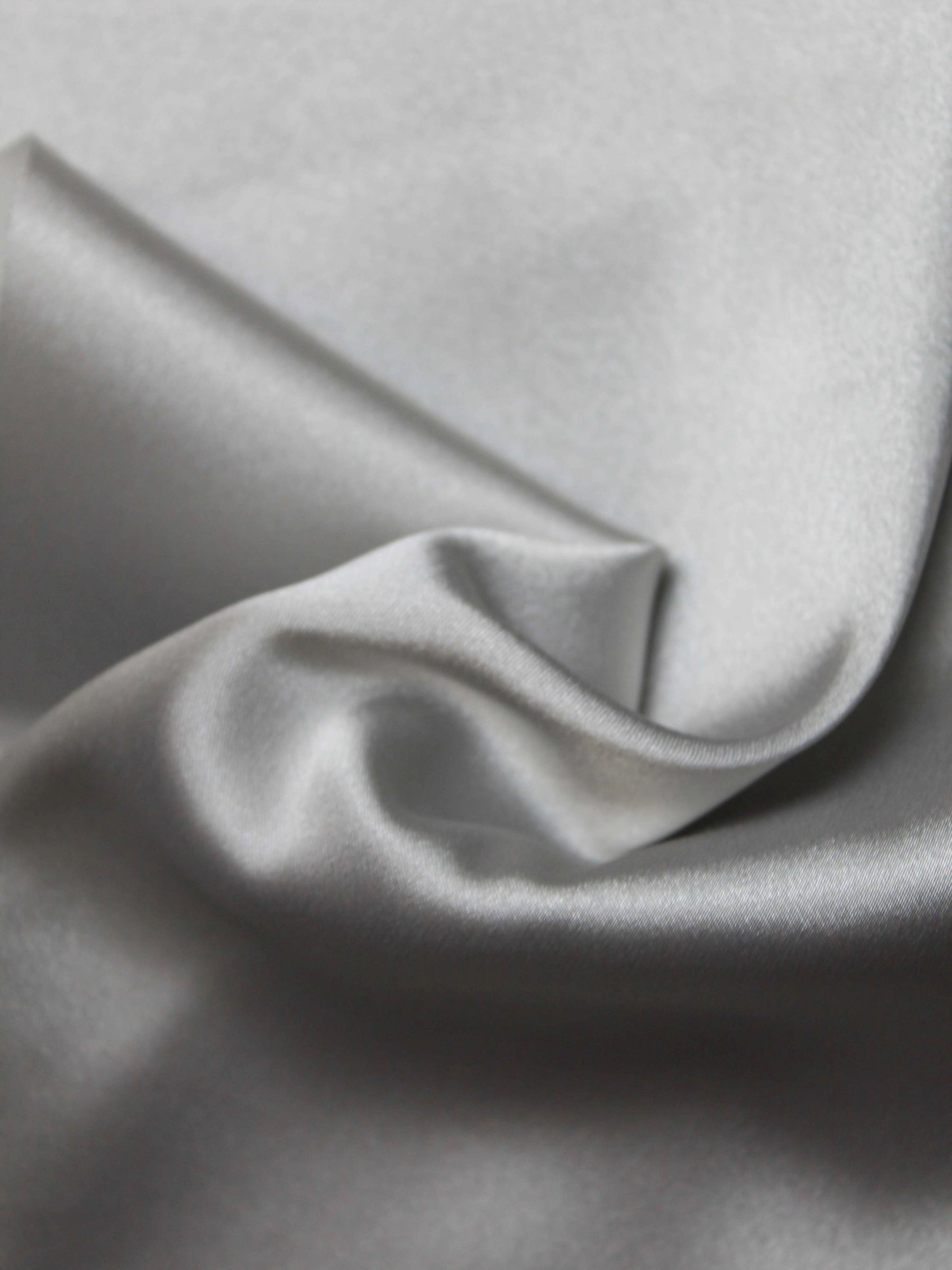 Silver Stretch Satin - PB1006