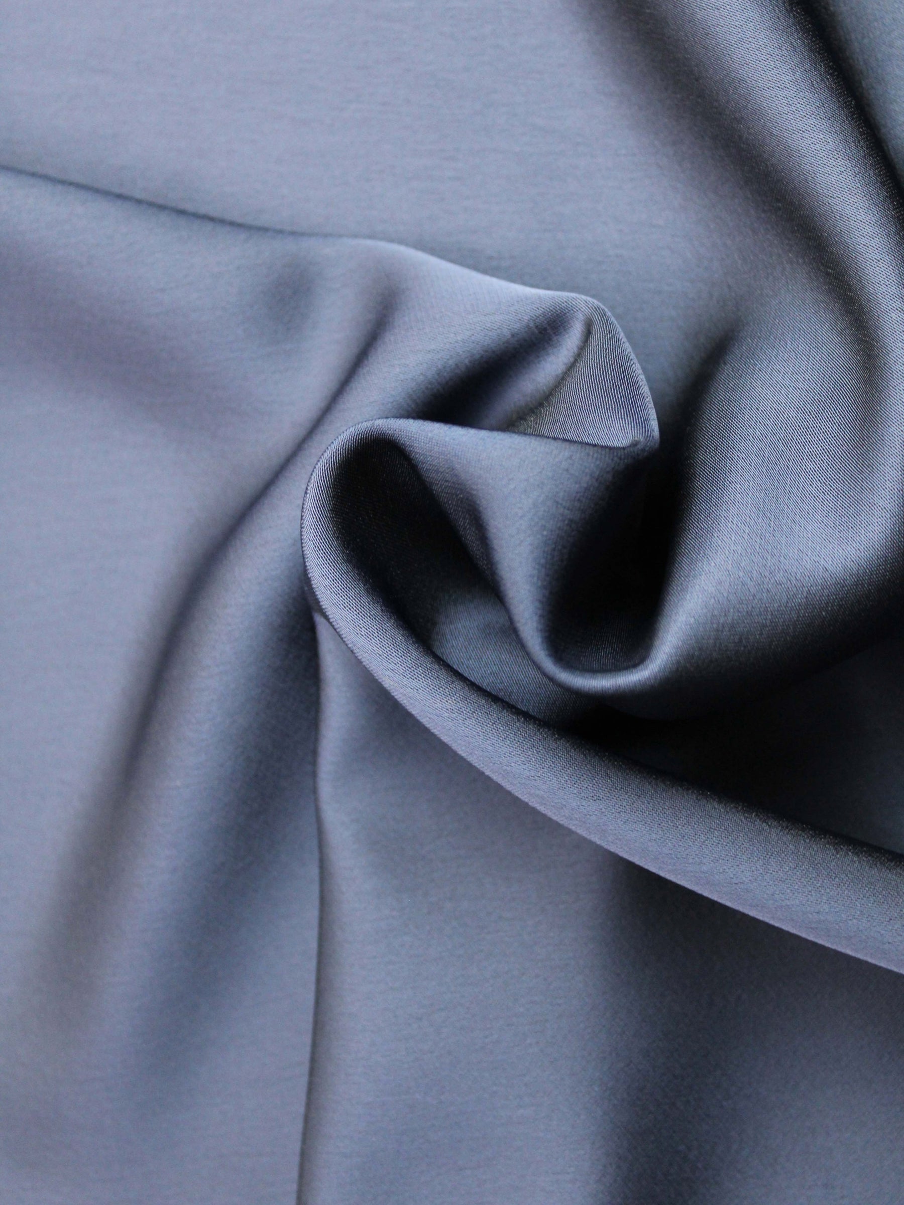 Navy Heavy Soft Satin - PB1009