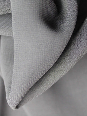 Black Recycled Georgette - PB2004