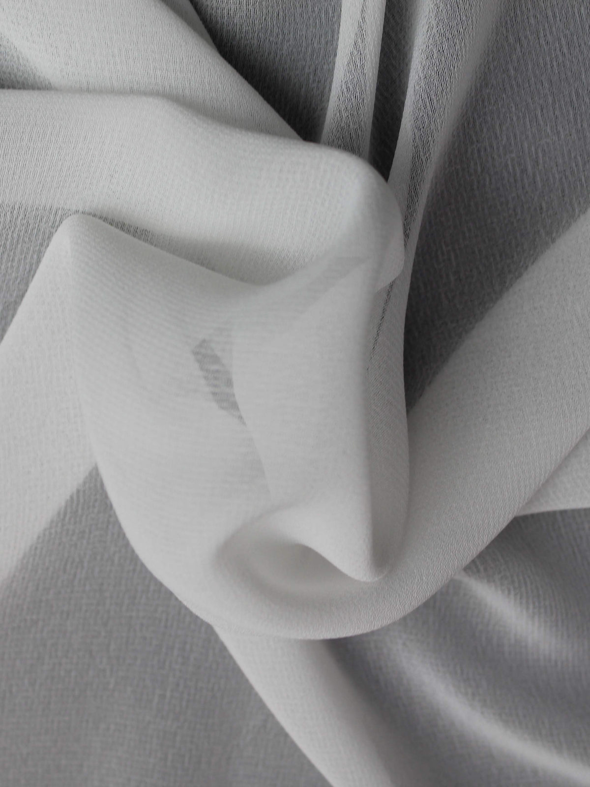 Ivory Recycled Georgette - PB2004