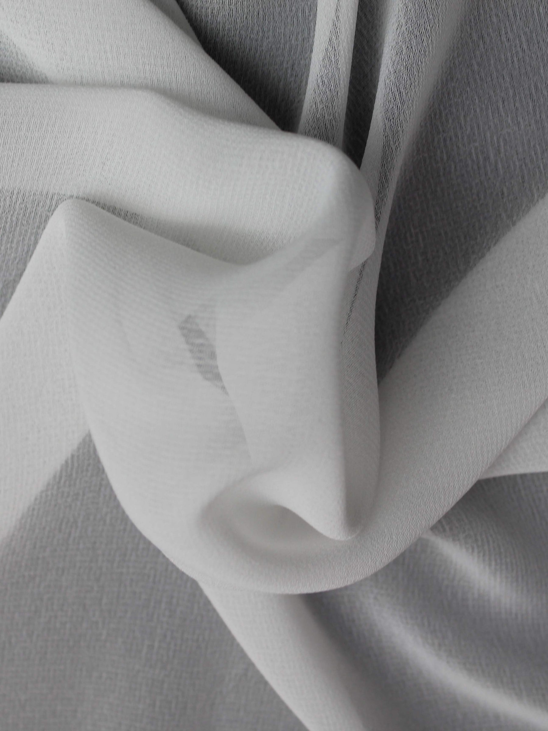 Ivory Recycled Georgette - PB2004