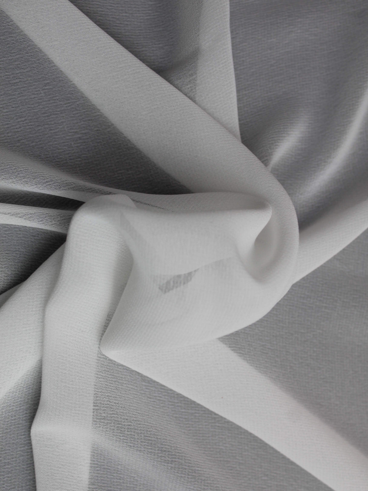 Ivory Recycled Georgette - PB2004