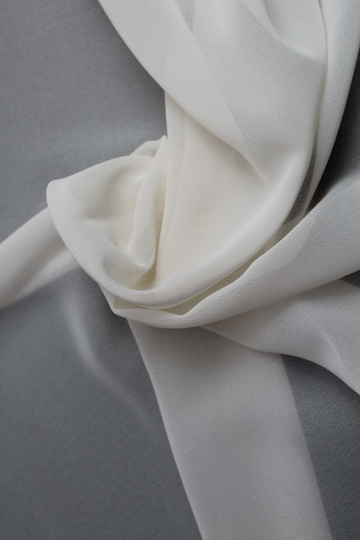 Shell Pink Recycled Georgette - PB2004