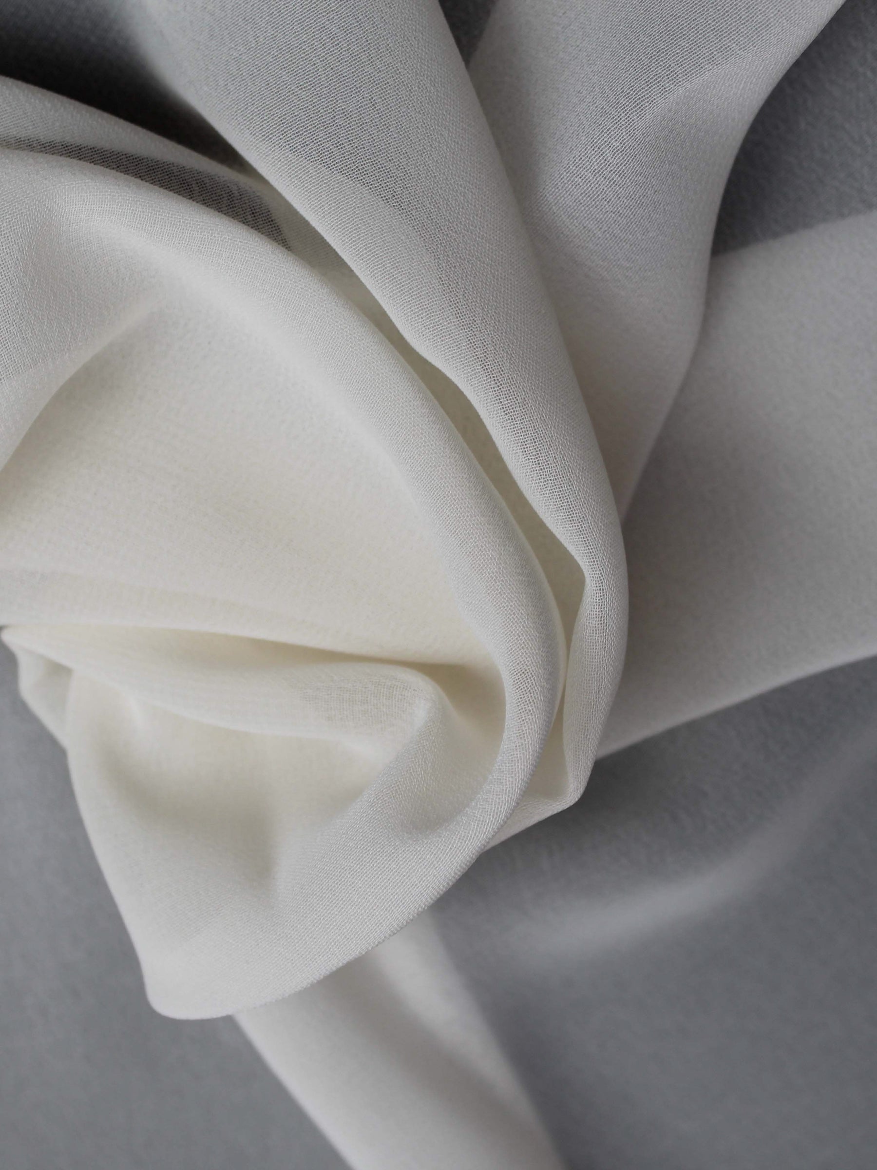 Shell Pink Recycled Georgette - PB2004