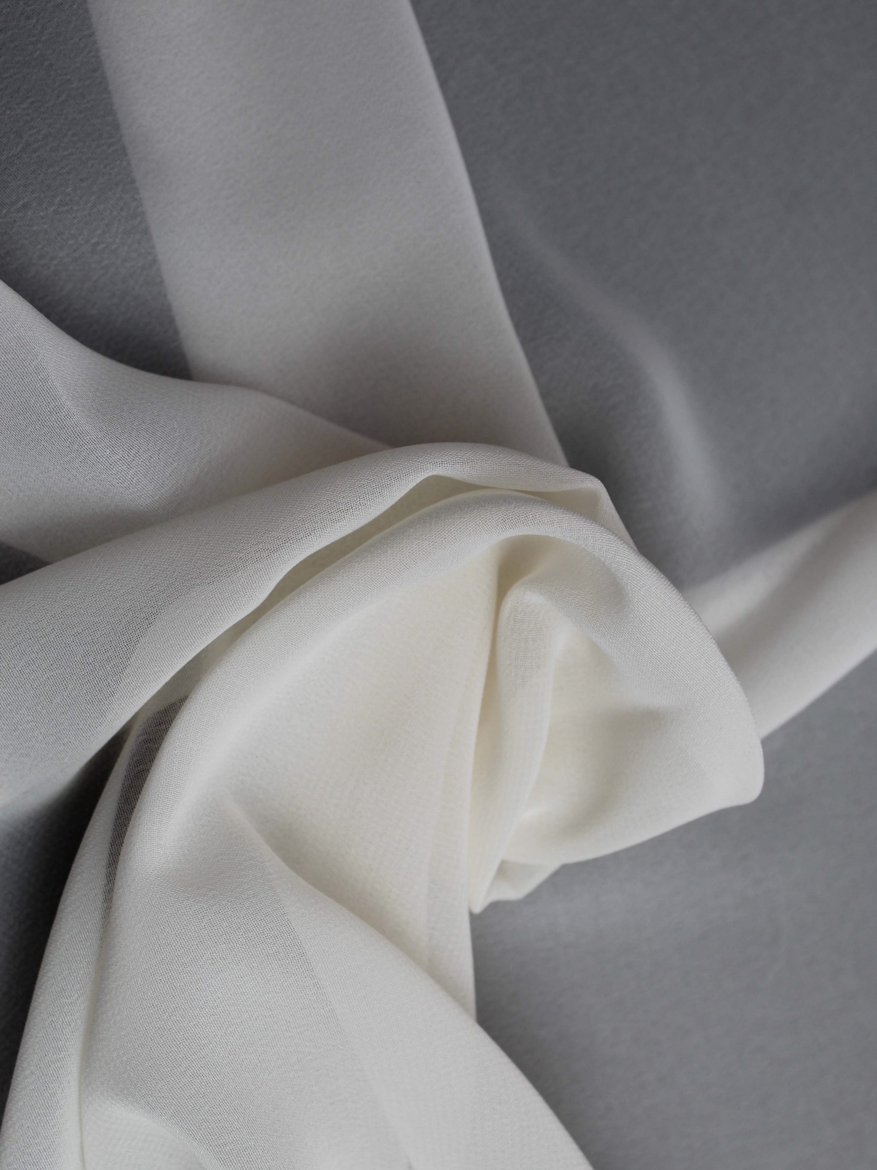 Shell Pink Recycled Georgette - PB2004