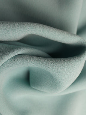 L Lake Blue Polyester Stretch Crepe - PB4001